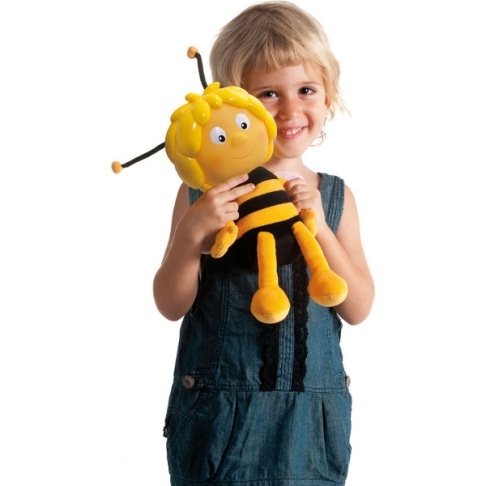 Ночник-мягкая игрушка Пчелка Майя со светом и звуком
