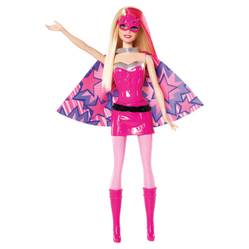 Кукла Barbie в костюме супергероя Серии Барби Супер-принцесса Barbie