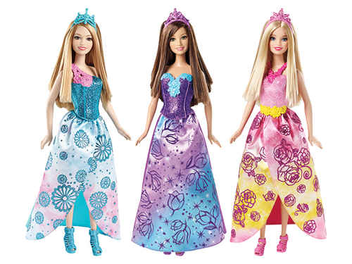 Кукла Барби Принцесса Серия Mix&Match в ассортименте Barbie