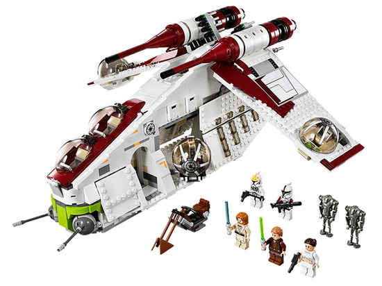 Конструктор Звездные войны Республиканский истребитель LEGO