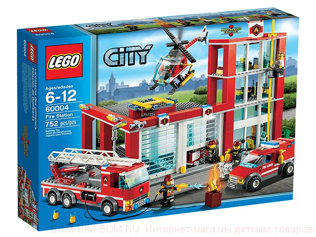 Конструктор Город Пожарная часть LEGO