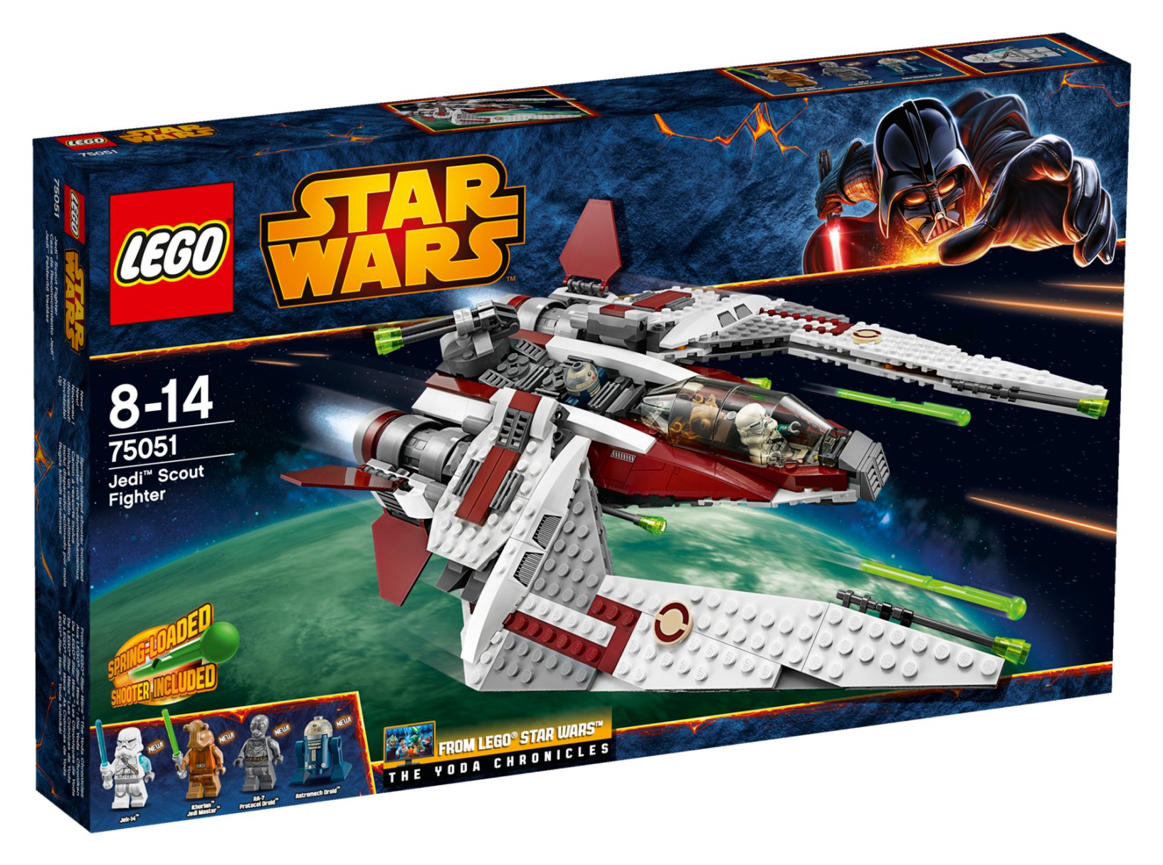 Конструктор Звездные войны Разведывательный истребитель Джедаев LEGO