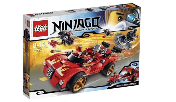 Конструктор Ниндзяго Ниндзя-перехватчик Х-1 LEGO