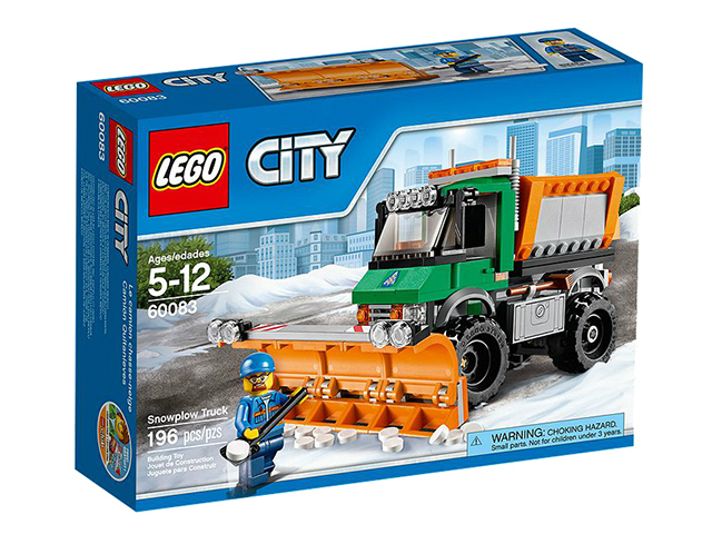 Конструктор Город Снегоуборочный грузовик LEGO