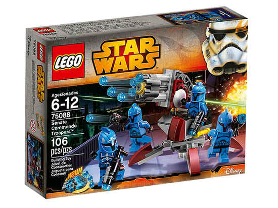 Конструктор Звездные войны Элитное подразделение Коммандос Сената LEGO