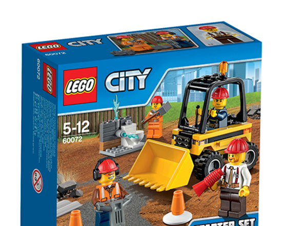 Конструктор Город Набор Строительная команда для начинающих LEGO