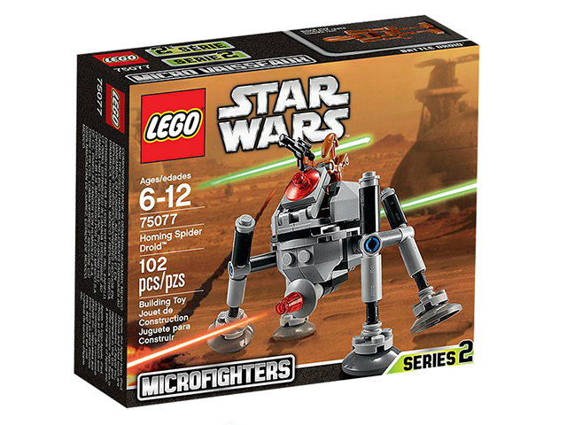 Конструктор Звездные войны Самонаводящийся дроид-паук LEGO