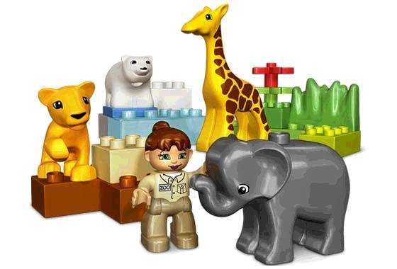 Конструктор Дупло Зоопарк для малышей LEGO