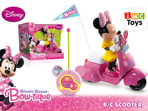 Скутер с мышкой Minnie на р/у TM Disney