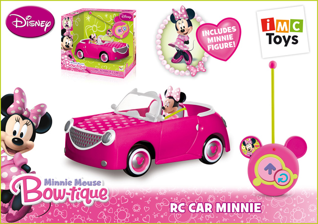 Машина с мышкой Minnie на р/у TM Disney