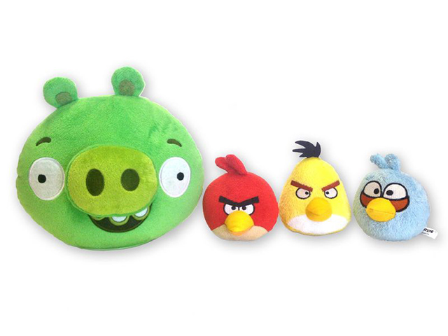 Игра Интерактивная Свинка с 3 птичками Chericole Angry Birds