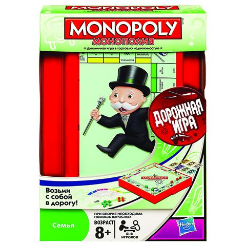 Игра Монополия дорожная русская
