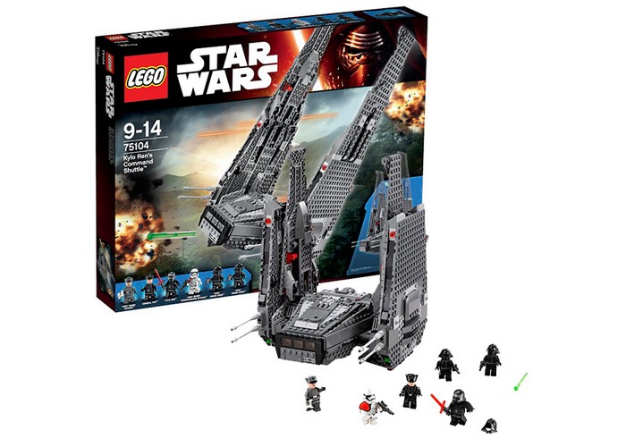 LEGO Звездные войны Командный шаттл Кайло Рена