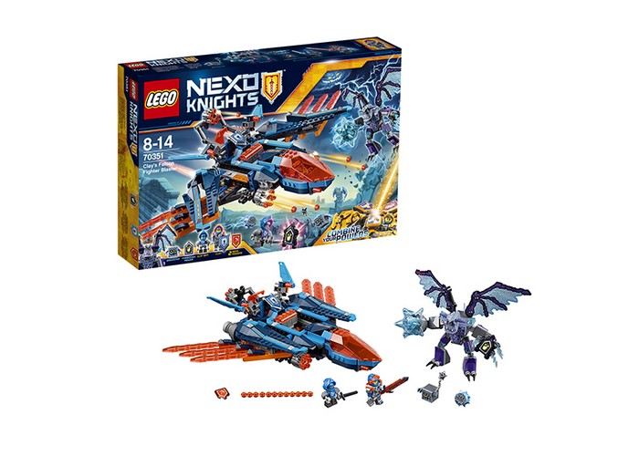 Nexo Knights Лего Нексо Самолёт-истребитель Сокол Клэя
