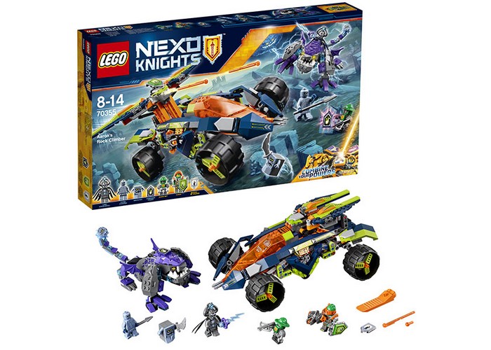 Nexo Knights Лего Нексо Вездеход Аарона 4x4