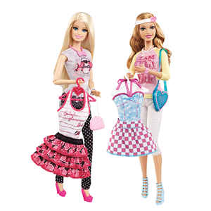 Кукла Барби с одеждой Серия Игра с модой