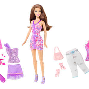 Кукла Барби Модный гардероб с одеждой