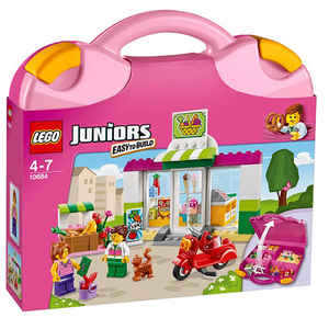 Конструктор Juniors Чемоданчик Супермаркет LEGO