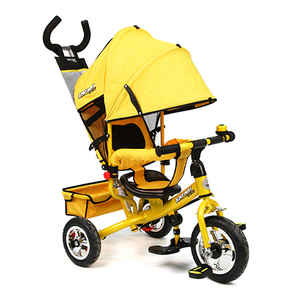 Велосипед SAFARI TRIKE 3-кол. надув. кол. страхов. обод желтый надувные колеса
