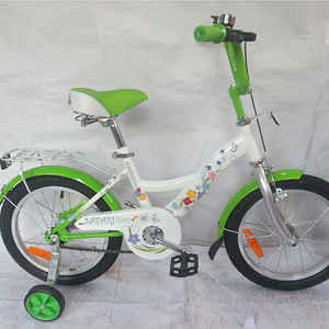 Велосипед 18 Flora GT7886 2-х колесный пер/зад тормоз багажник зеленый