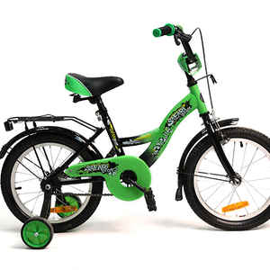 Велосипед 16 proff Стихии GT7817 2-х колесный пер/зад тормоз багажник зеленый