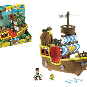 Корабль Пиратский Бакки Джейк и Пираты Нетландии
