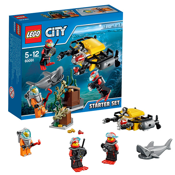 Исследование морских глубин LEGO City