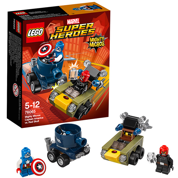 LEGO Супер Герои Капитан Америка против Красного Черепа