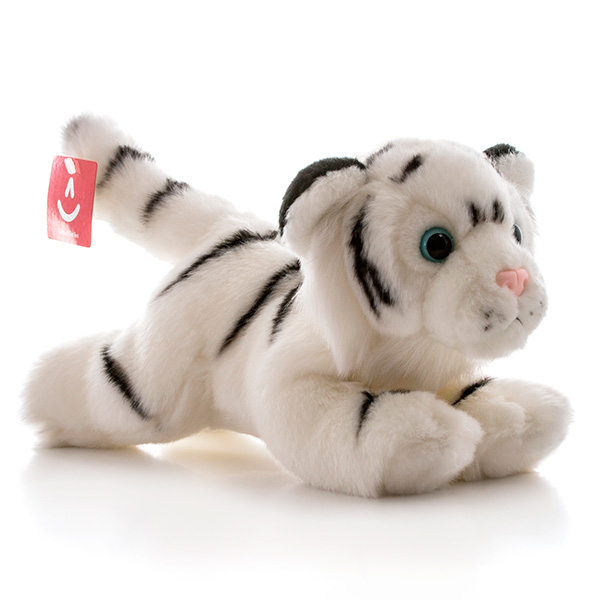 AURORA Игрушка мягкая Тигр белый 28 см