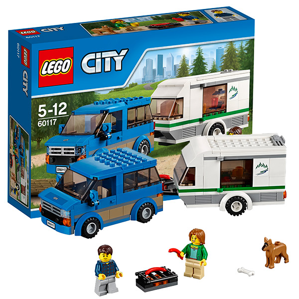 Фургон и дом на колёсах LEGO City