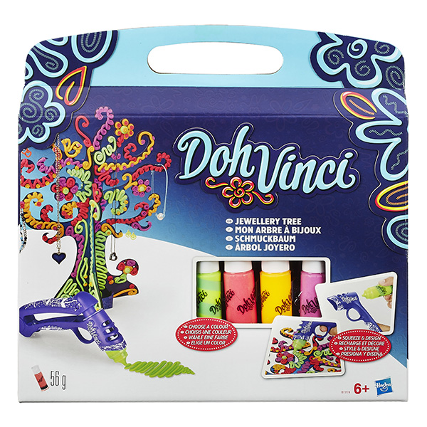 Doh Vinchi Игровой набор для творчества Дерево с драгоценностями