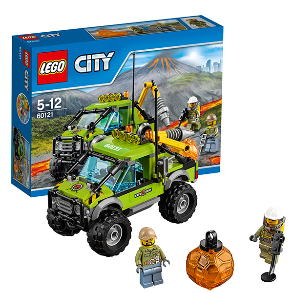 Грузовик Исследователей Вулканов LEGO City