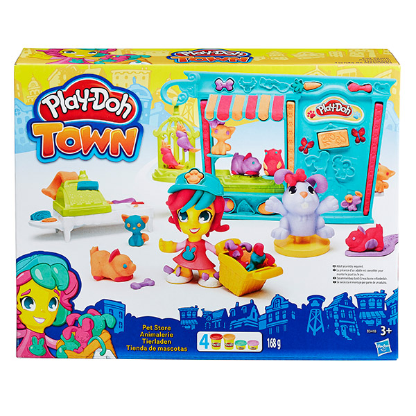 Игровой набор Play-Doh Город Магазинчик домашних питомцев