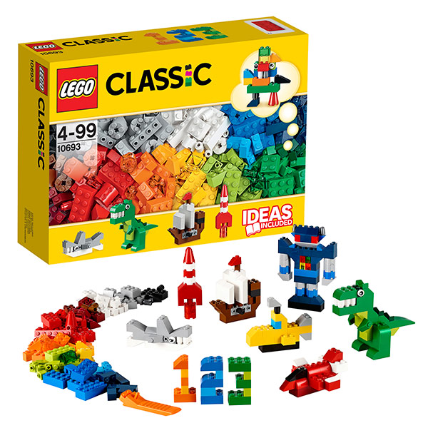 LEGO Классика Дополнение к набору для творчества – яркие цвета