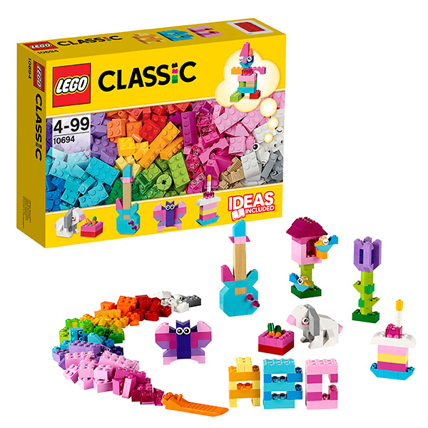 LEGO Классика Дополнение к набору для творчества – пастельные цвета