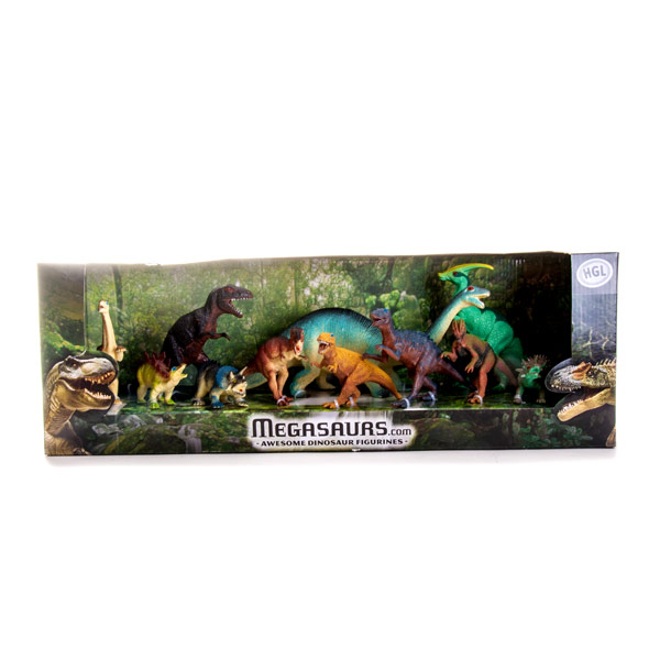 Игровой набор динозавров 11 штук