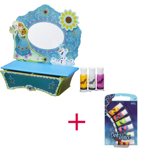 Набор Hasbro Doh Vinci стильный туалетный столик и набор блестящих катриджей