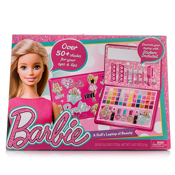 Barbie Большой Игровой набор детской декоративной косметики в кейсе