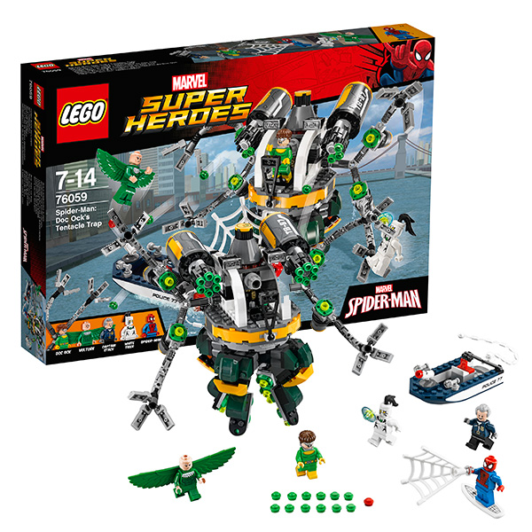 LEGO Супер Герои Человек-паук : В ловушке Доктора Осьминога