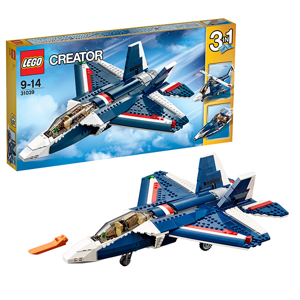 LEGO Криэйтор Синий реактивный самолет