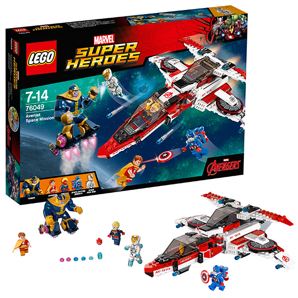 LEGO Супер Герои Реактивный самолёт Мстителей: Космическая миссия