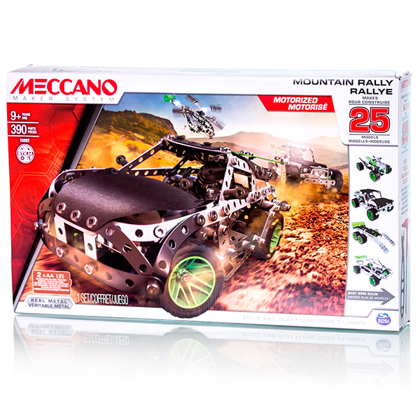 Meccano Раллийная машина с мотором 25 моделей