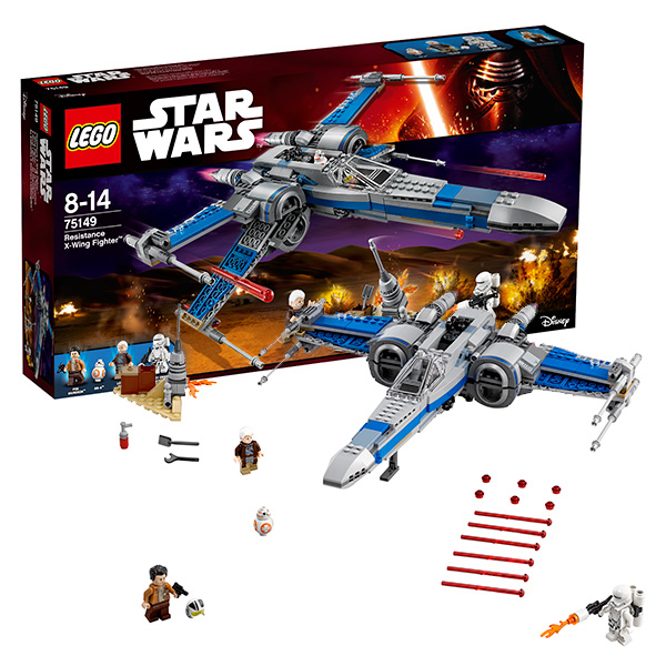 LEGO Звездные войны Истребитель Сопротивления типа Икс