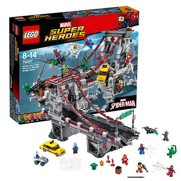 LEGO Супер Герои Человек-паук: Последний бой воинов паутины
