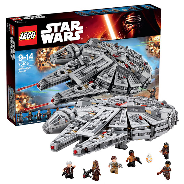LEGO Звездные войны Сокол Тысячелетия