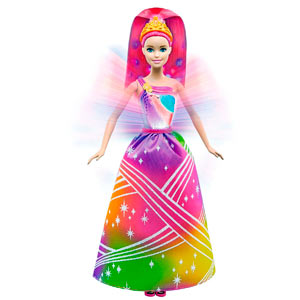 Кукла Радужная принцесса с волшебными волосами Barbie