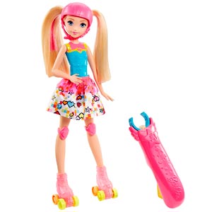 Кукла Barbie на роликах  серия Barbie и виртуальный мир