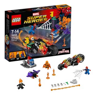 Super Heroes Лего Супер Герои Человек-паук: Союз с Призрачным гонщиком