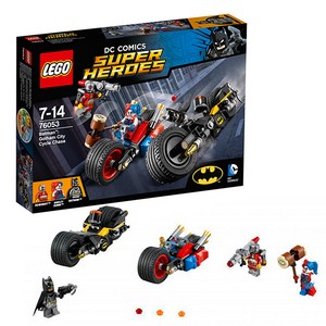 Super Heroes Лего Супер Герои Бэтмен: Погоня на мотоциклах по Готэм-сити
