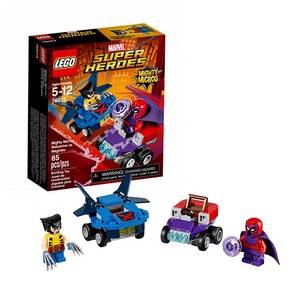Super Heroes Mighty Micros Лего Супер Герои Росомаха против Магнето